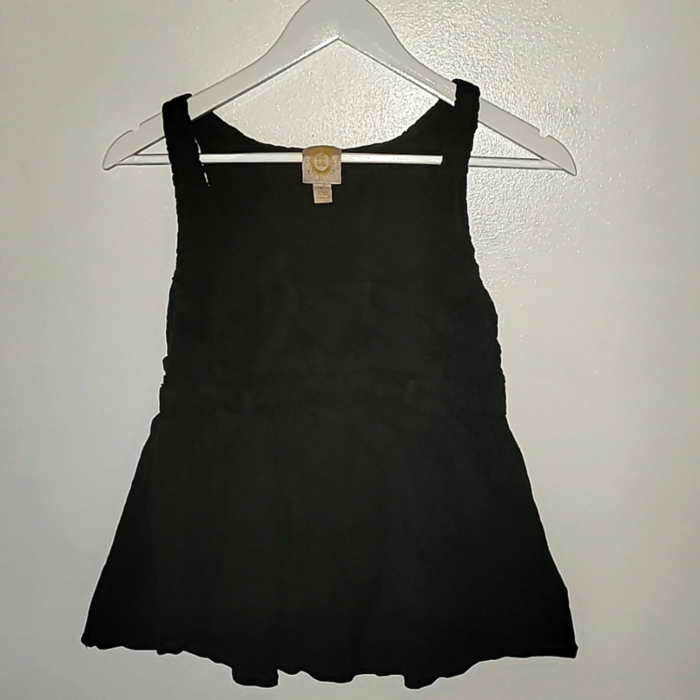 RIC RAC Black tank top Size xs